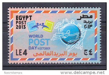 Egypt 2013 ( World Post Day ) - MNH (**) - Unused Stamps