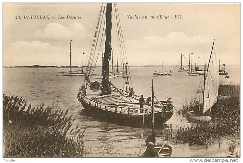 Réf : A-15-0450  : PAUILLAC BATEAU FLUVIAL - Pauillac