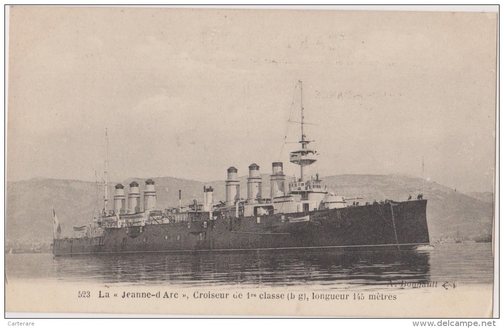 Cpa, La Jeanne D´arc Croiseur - Krieg