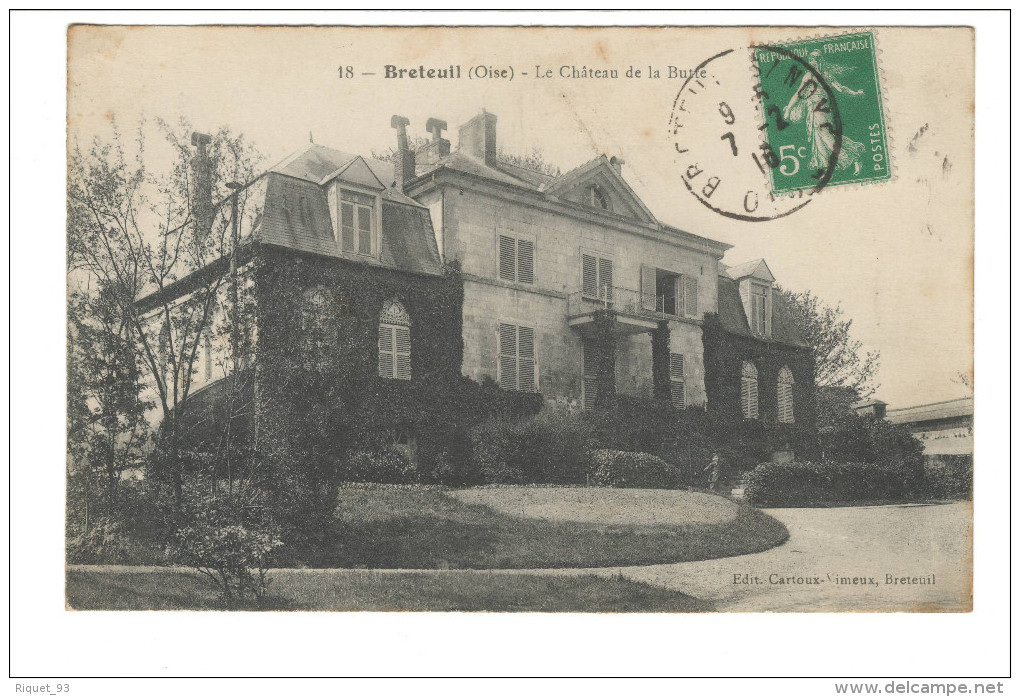 18 - BRETEUIL - Le Chateau De La Butte - Breteuil