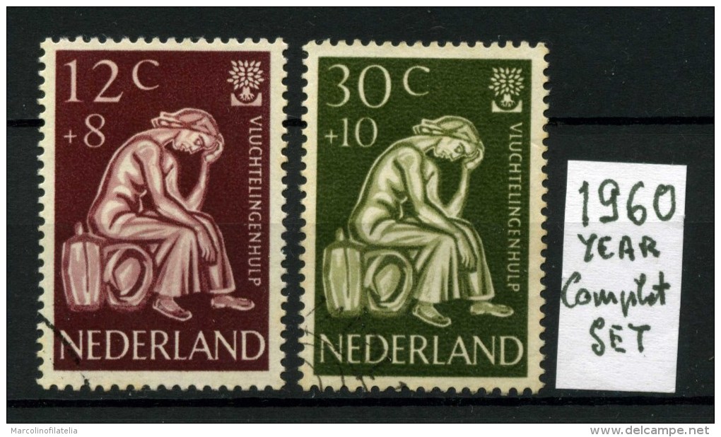 OLANDA - NEDERLAND - Year 1960 - Complet Set - Usati -used. - Usati