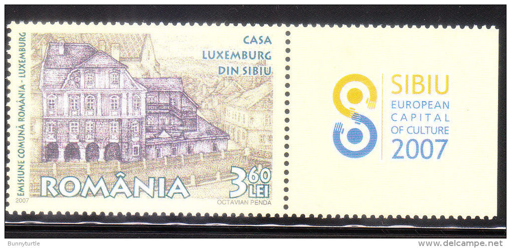 Romania 2007 Casa Luxembourg Sibiu MNH - Ongebruikt