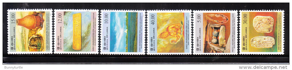 Sri Lanka 2008 Ancient Sri Lanka 6v MNH - Sri Lanka (Ceylan) (1948-...)