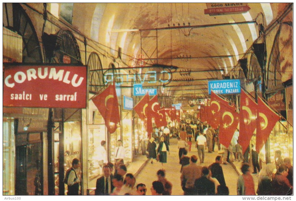 TURQUIE - TURKEY - ISTANBUL - GRAND BAZAAR ISTANBUL CORUMLU - NON CIRCULÉE - 2 Scans - - Türkei