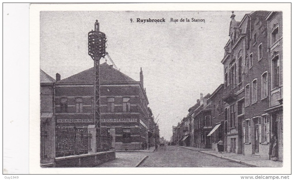 RUISBROEK  RUE DE LA STATION  STATIESTRAAT (copie) - Sint-Pieters-Leeuw