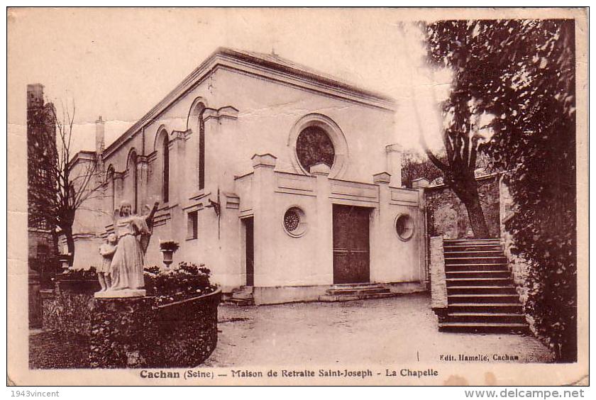 C 11235 - CACHAN - 94 - Maison De Retraire Saint Joseph - Belle CPA - 1933 - Rare - - Cachan
