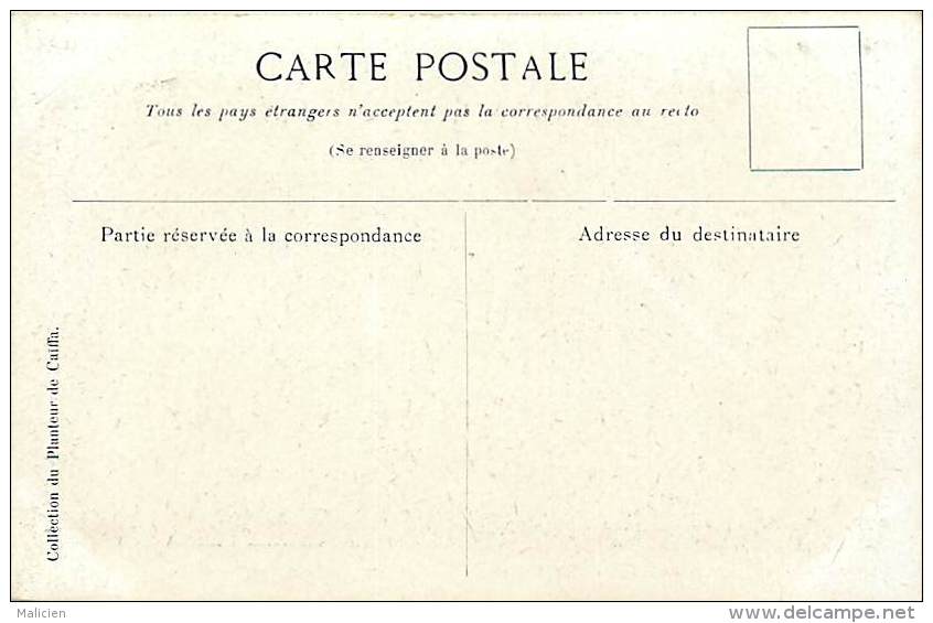 Ref C881- Café - Au Planteur De Caiffa - Paris - Une Des Salles De Torrefaction - Carte Bon Etat  - - Autres & Non Classés