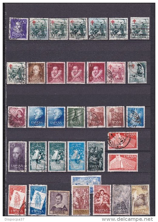 ESPAGNE 1951/1960  OBLITERES- REF MS 5 - Collections