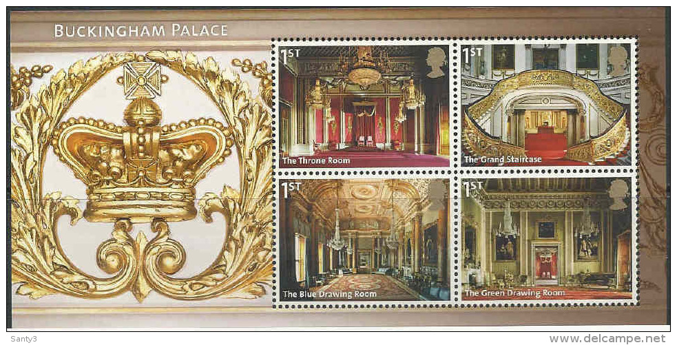 GB, Yv Blok  Jaar 2014, Buckingham Palace,   Postfris, (MNH) Zie Scan - Unused Stamps