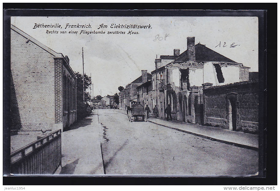 BETHENIVILLE  CP GUERRE 1914 - Bétheniville