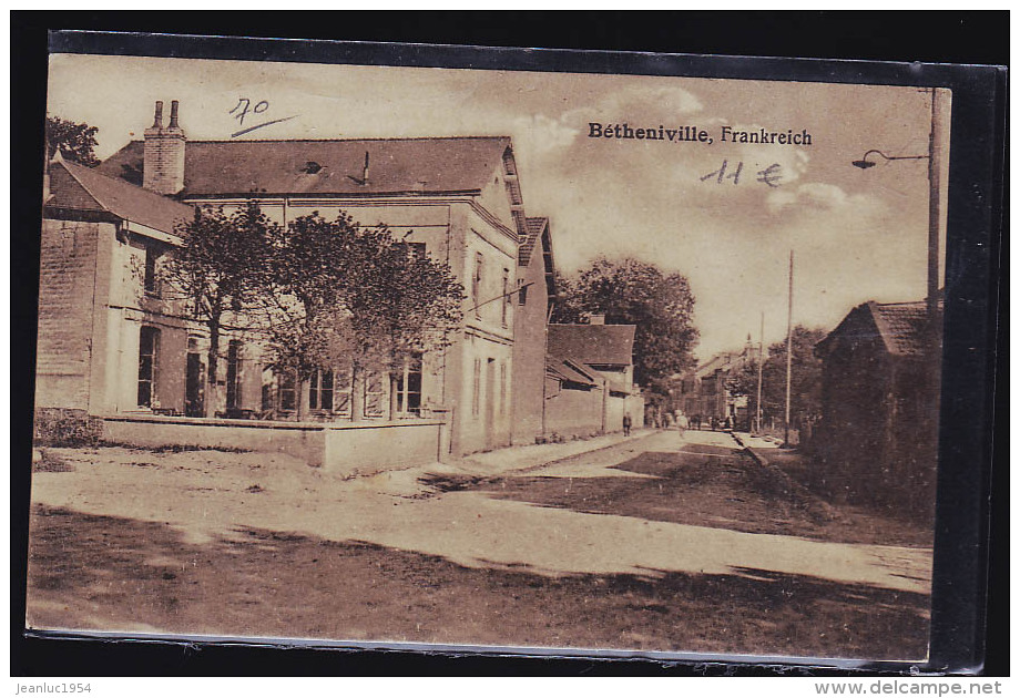 BETHENIVILLE  CP ALLEMANDE - Bétheniville