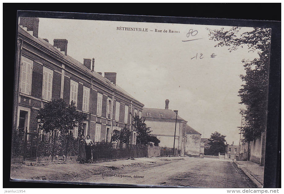 BETHENIVILLE  RUE DE REIMS - Bétheniville