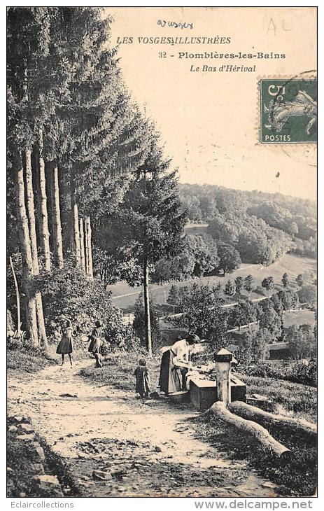 Plombières Les Bains    88      Le Bas D' Herival. Lavoir - Plombieres Les Bains