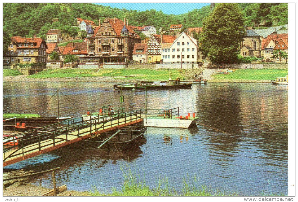 CP   PHOTO -  BLICK AUF WEHLEN - - Wehlen