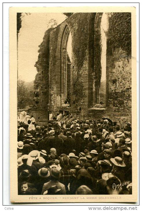 Fête à Boquen Pendant La Messe Solennelle - Plénée-Jugon