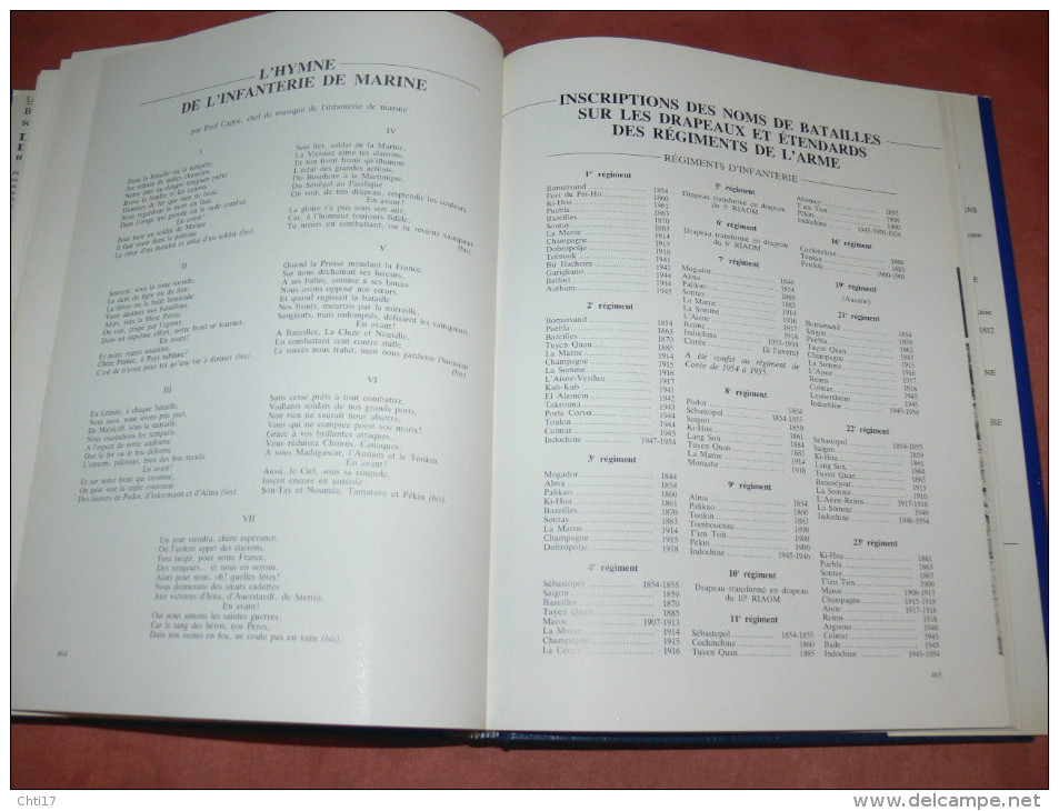 LES TROUPES DE MARINE  /  1622 - 1984 /  COLONIALES / MARSOUINS ET BIGORRES / AFRIQUE / INDOCHINE / MADAGASCAR / CHINE