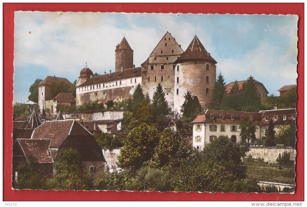 TAL2-22 Porrentruy  Le Château. Cachet Porrentruy 1963 - Porrentruy