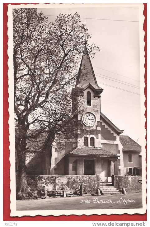 TAL3-10  Eglise De Duillier. Non Circulé. Perrochet - Duillier