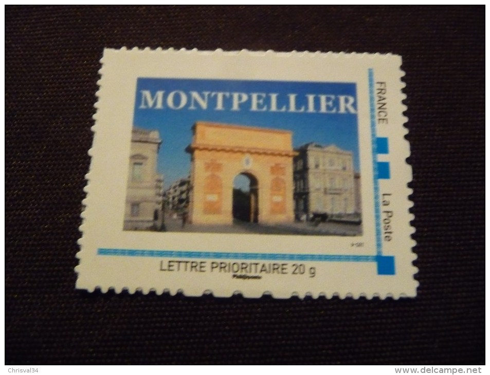 TIMBRE  AUTOADHESIF  LETTRE  PRIORITAIRE " MONTPELLIER " NEUF  LUXE** - Unused Stamps