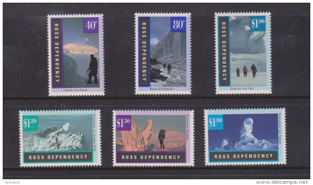 Ross Dependency 1996 Antarctic Landscapes Set 6 MNH - Other & Unclassified