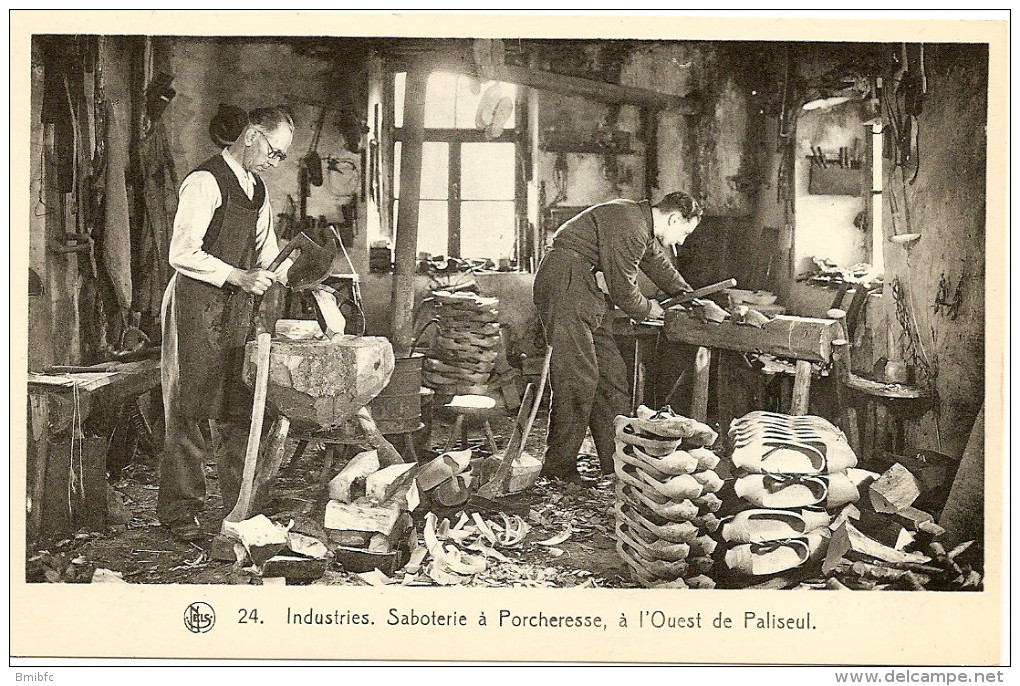 Industrie-Saboterie à Porcheresse à L'Ouest De Paliseul - Daverdisse