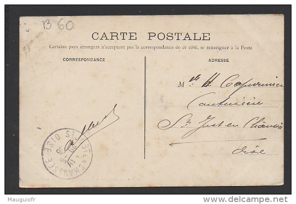 DD / 60 OISE / BOULOGNE-LA-GRASSE / L'EGLISE / CIRCULÉE EN 1906 - Altri & Non Classificati