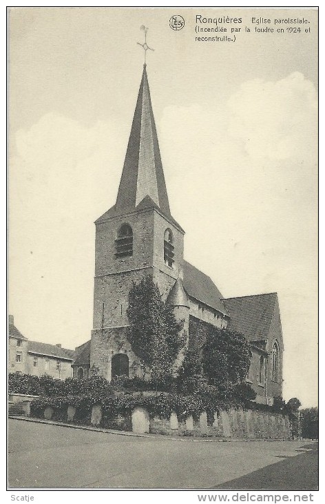 Ronquières  -   Eglise Paroissiale. - Braine-le-Comte