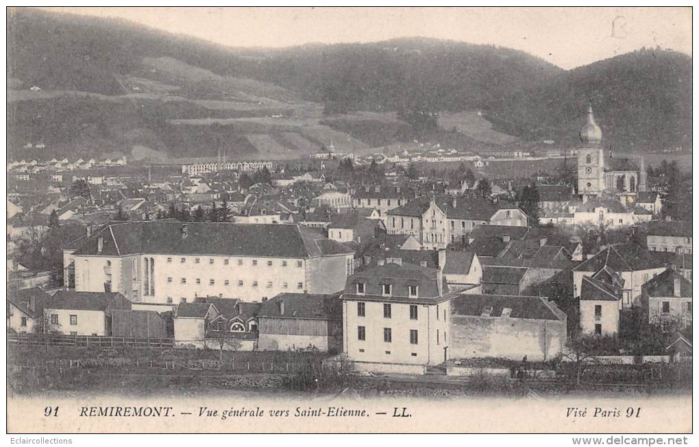 Remiremont    88     Vue Générale  (voir Scan) - Remiremont