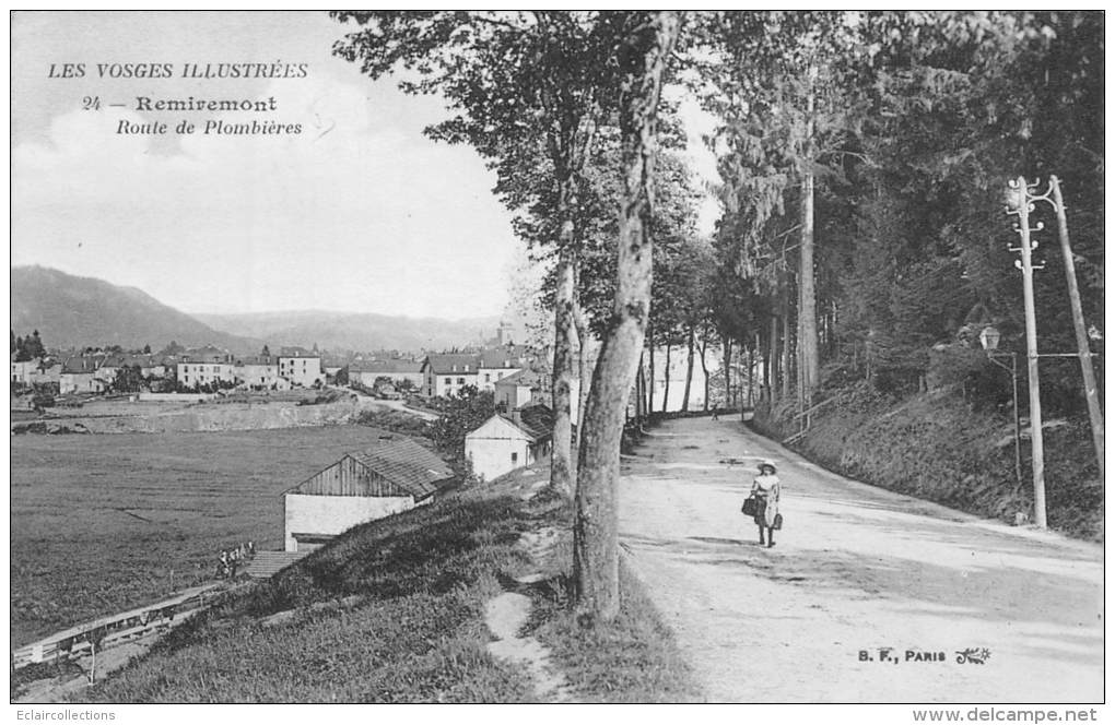 Remiremont    88     Route De Plombières    (voir Scan) - Remiremont