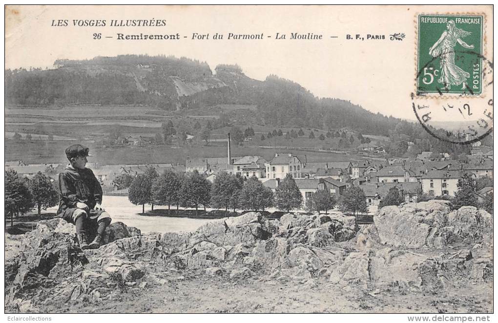 Remiremont    88     Fort Du Parmont.  La Mouline    (voir Scan) - Remiremont