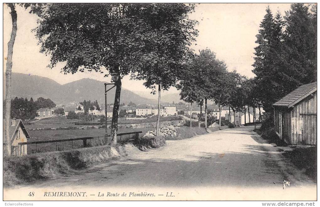 Remiremont    88     Route De Plombières    (voir Scan) - Remiremont