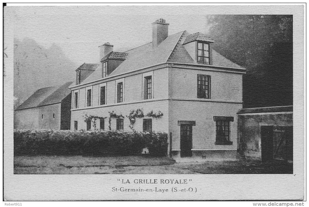 ST GERMAIN EN LAYE : La Grille Royale - Belle CPA - St. Germain En Laye