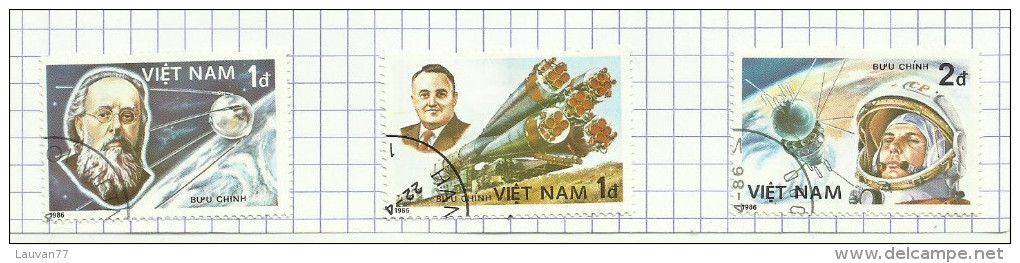 Vietnam N°377 à 379, 381 à 391 - Vietnam