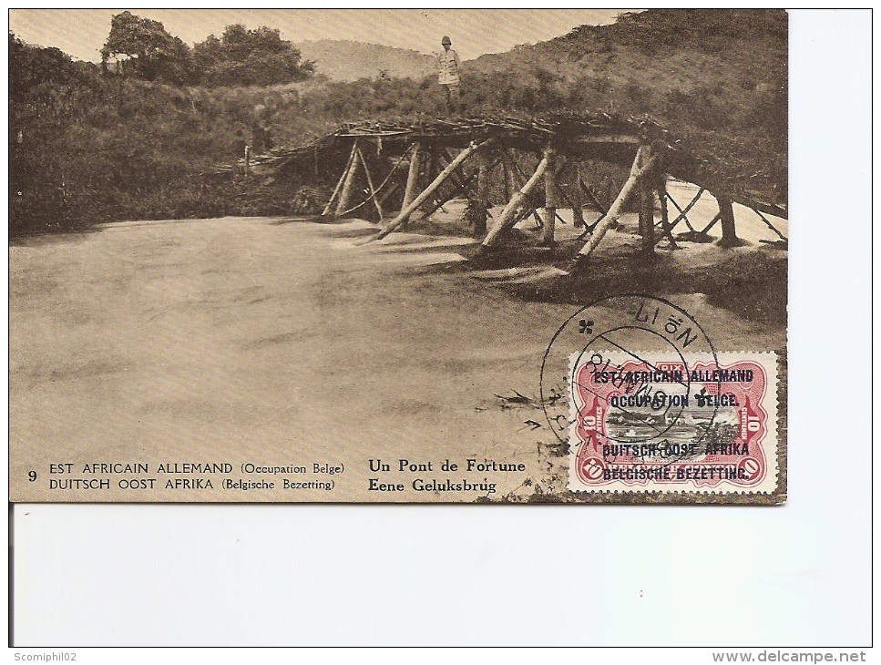 Ruanda -urundi -Pont De Fortune ( EP De 1918 à Voir) - Covers & Documents