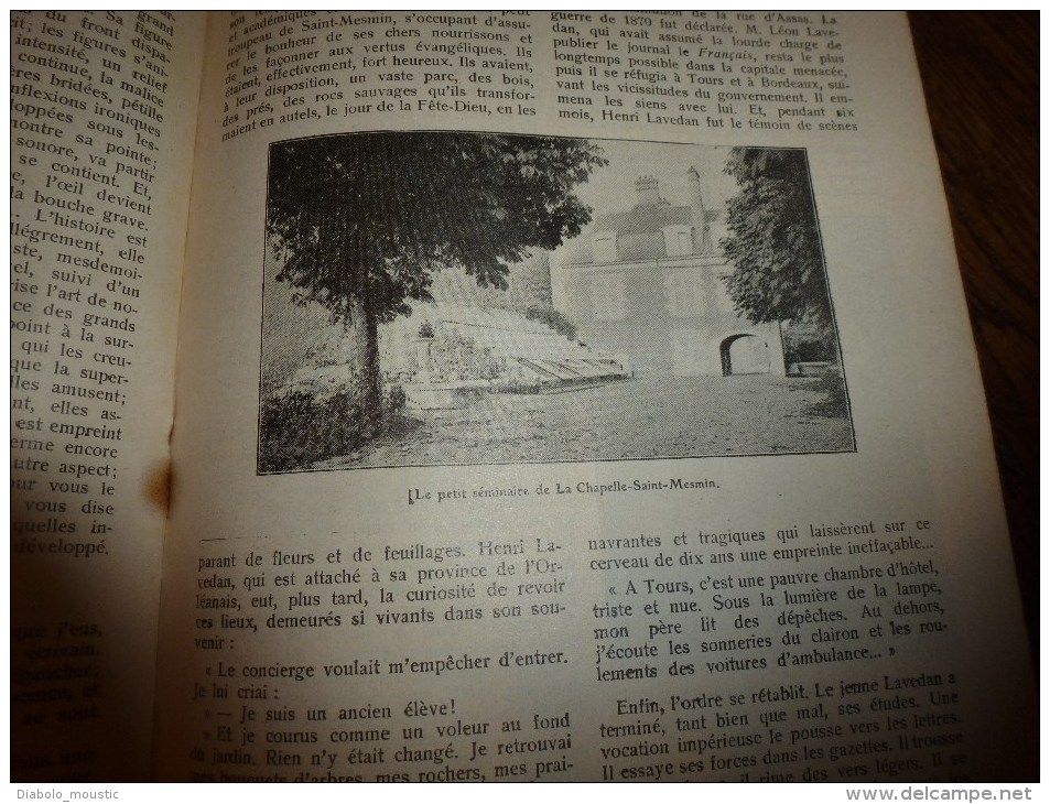 1909 JDUDA :Napoléon;La ferme des quatre Bras;RUSSIE (Le wagon-église; Port-Arthur);Wagner;La chapelle de Saint-Mesmin