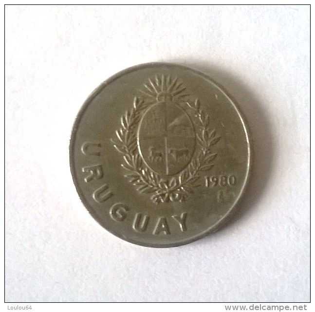 URUGUAY - 1 Nouveau Peso 1980 - - Uruguay