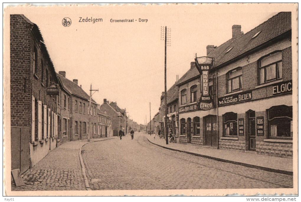 BELGIQUE - FLANDRE OCCIDENTALE - ZEDELGEM - Groenestraat - Dorp. - Zedelgem