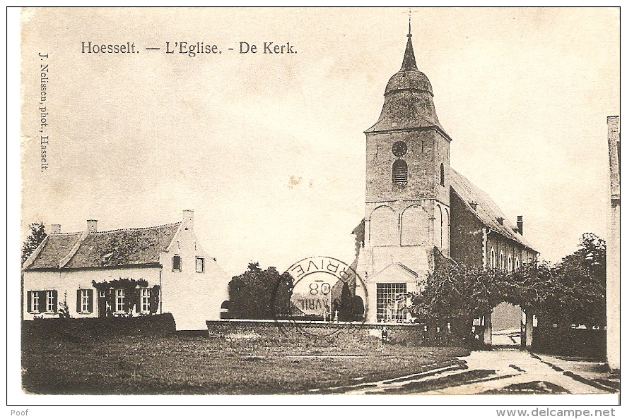 Hoeselt : De Kerk 1908 - Hoeselt