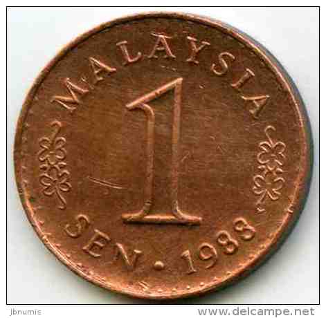 Malaysie Malaysia 1 Sen 1988 KM 1a - Malaysie