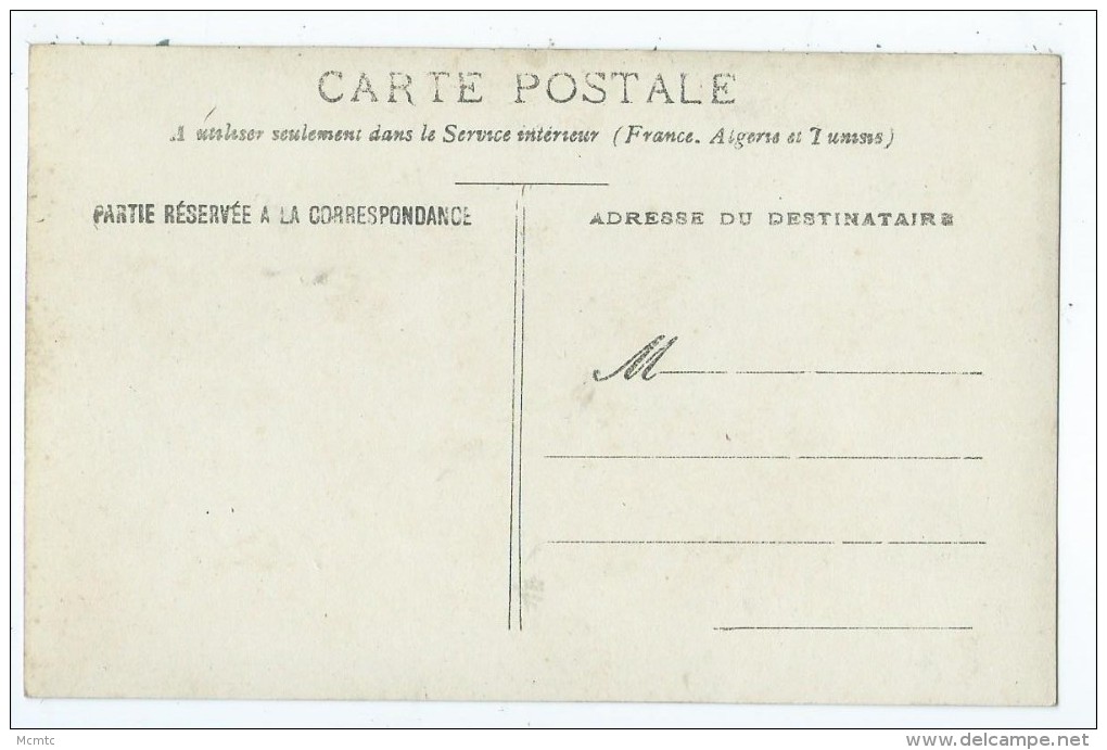 Carte Photo - Funérailles, Corbillard - Funerali