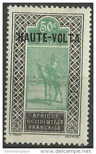 Upper Volta - 1920 Upper Senegal & Niger Overprint 50c  MH *  SG 71 - Ongebruikt