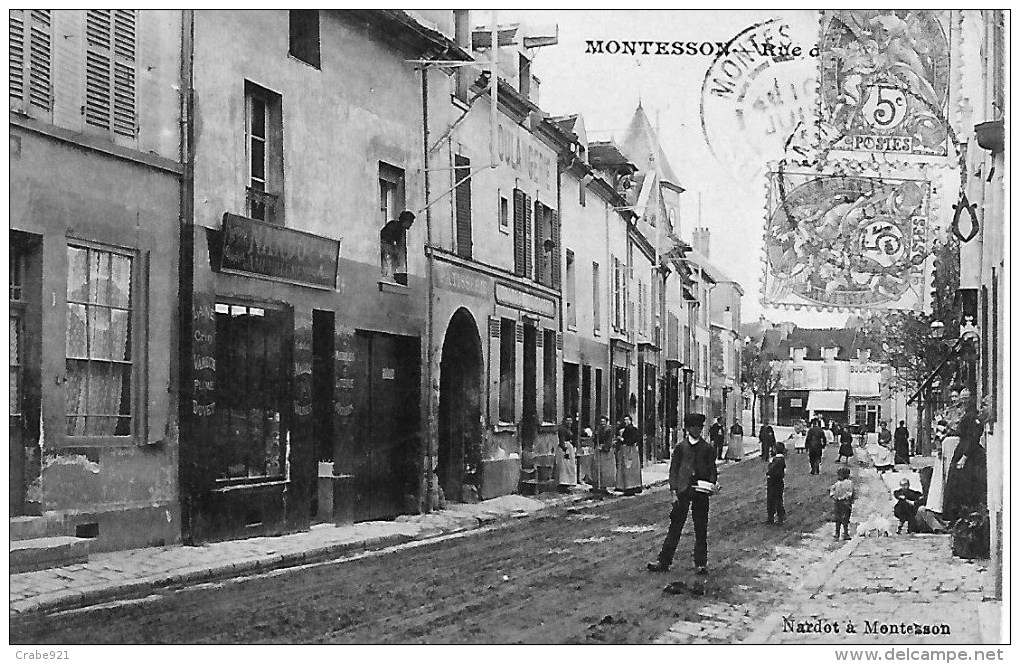 78 MONTESSON RUE DE PARIS LA BOULANGERIE MAGASIN DE MEUBLES EDITION NARDOT AMEUBLEMENT - Montesson