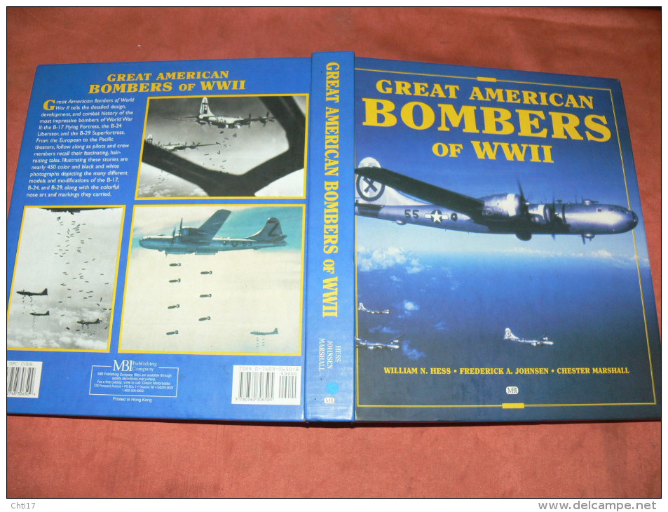 GUERRE 1939/ 1945  WW2 GREAT AMERICAN BOMBERS BOMBARDIER / B17 FLYING FORTRESSE /B24 LIBERATOR / B29 SUPERFORTRESS / - Avión