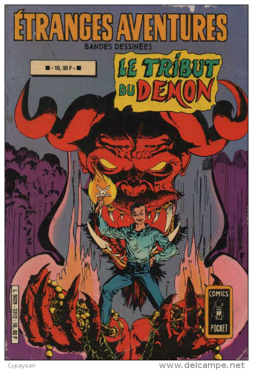 ETRANGES AVENTURES RECUEIL N° 3312  ( 71 72 ) BE AREDIT 1981 COMICS POCKET - Etrange Aventure