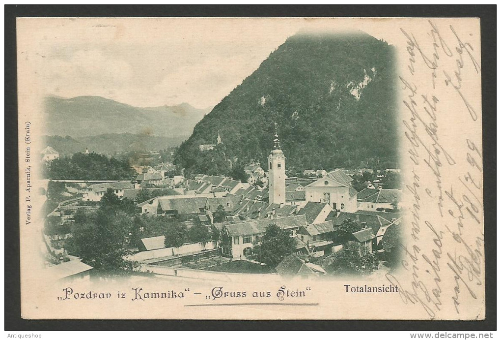 Slovenia-----Kamnik-----old Postcard - Slowenien