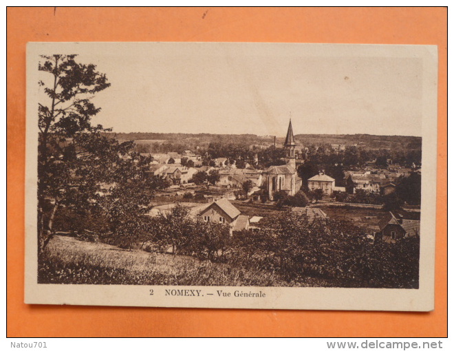 V09-88-p-vosges-nomexy--vue Generale--eglise--des...fontaine Les Luxeuil-- - Nomexy