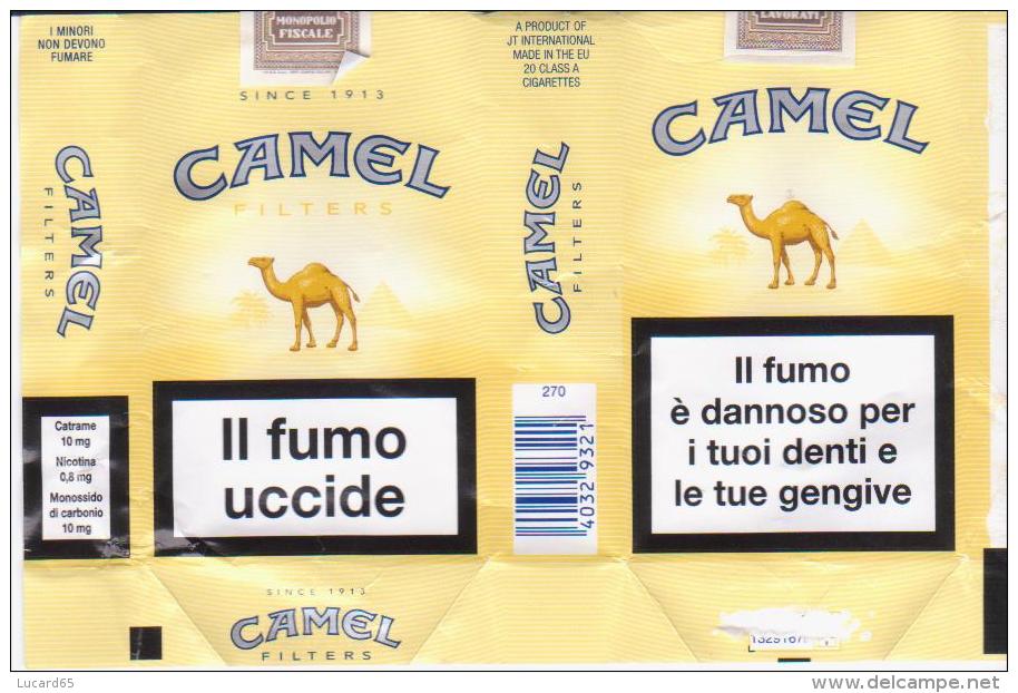 TABACCO - CAMEL COLLECTORS -  CAMEL  - EMPTY SOFT PACK ITALY - - Schnupftabakdosen (leer)