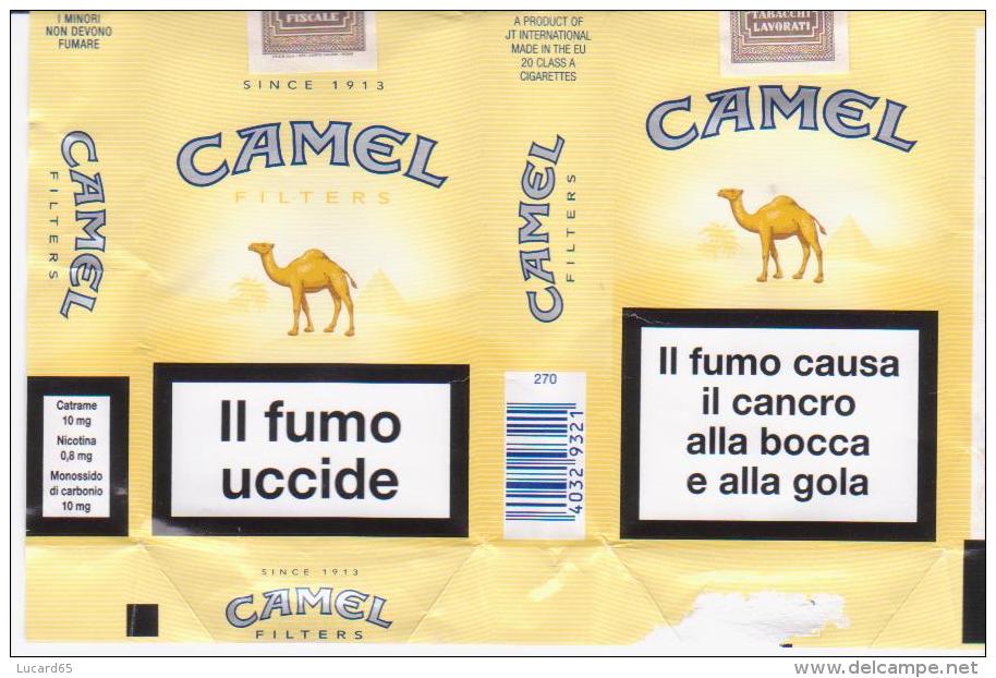 TABACCO - CAMEL COLLECTORS -  CAMEL  - EMPTY SOFT PACK ITALY - - Schnupftabakdosen (leer)