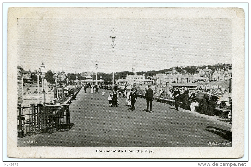 BOURNEMOUTH : FROM THE PIER - Bournemouth (bis 1972)