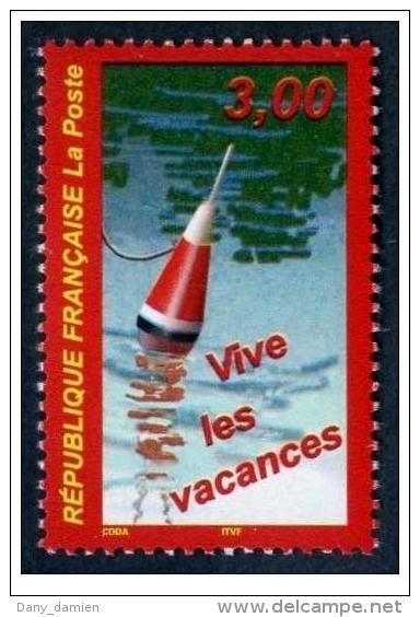 France - YT 3243 - Timbre Vive Les Vacances - Bouchon Flottant (1999) - Neufs